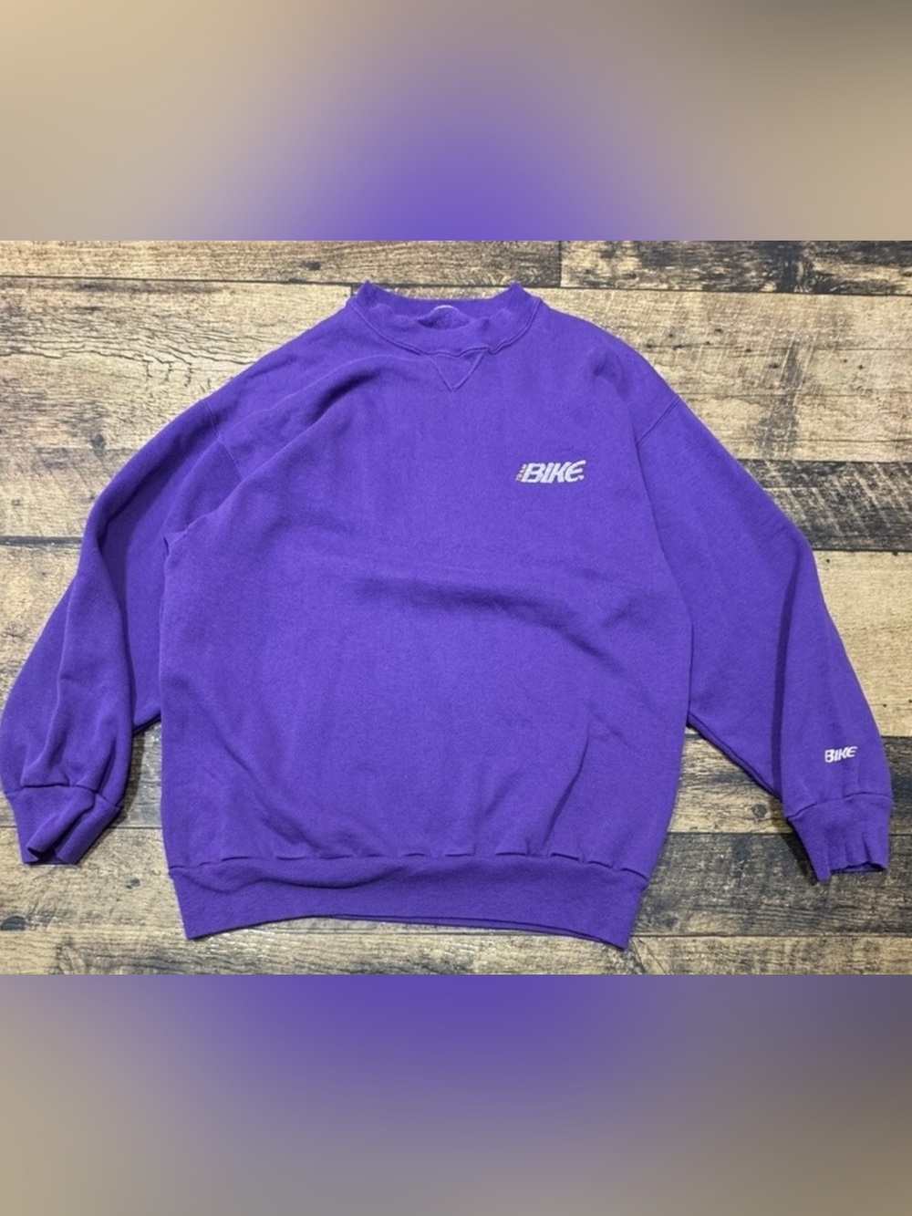 Vintage Crew Sweatshirt Team Bike Great Condition M 90’s